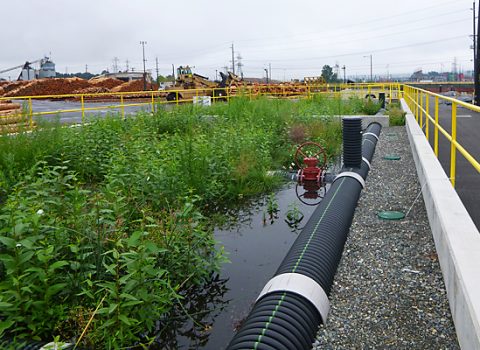 Industrial stormwater treatment