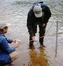 Guys in water