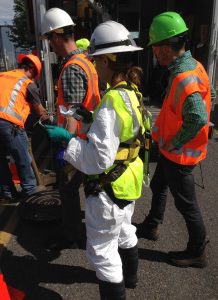 Stormwater training drill