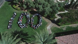 Employees coming together at our Bi-Annual Tech-Ex convention to celebrate our Kennedy Jenks's 100 year anniversary