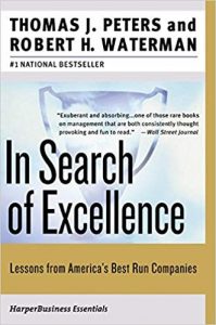 In Search of Excellence book cover