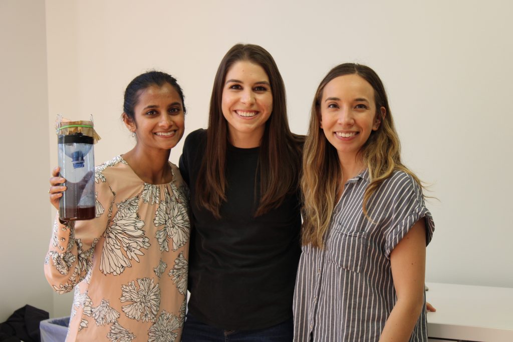 Kajori, Christina, and Melanie 