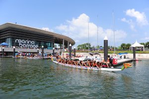 Kayakers in Marina