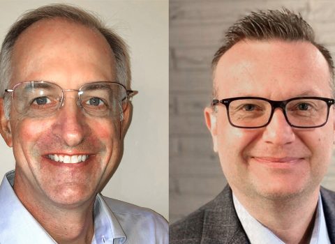 A photo of Mike Juszynski beside a photo of Jason Maglalang-Weakley