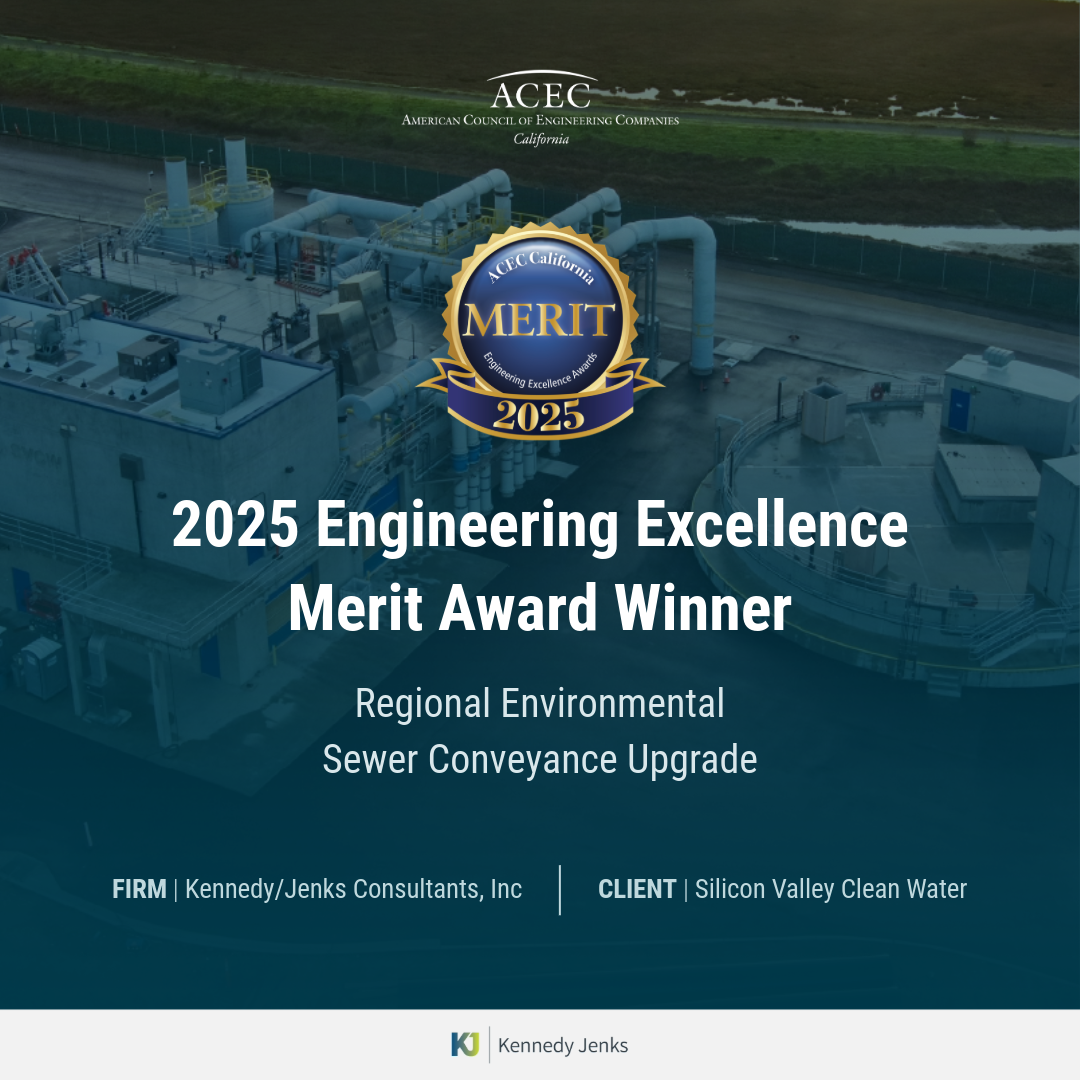 Kennedy Jenks Awarded ACEC California 2025 Merit Award for Engineering ...