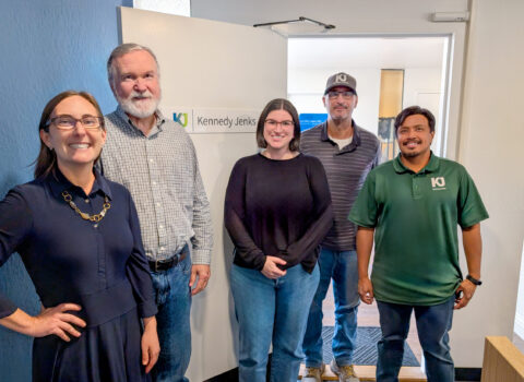 Monterey office opening with staff