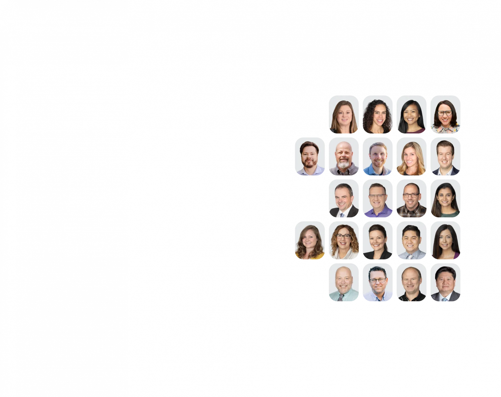 A grid of 22 headshots of KJ employees who have been promoted to VP of Principal in 2024.